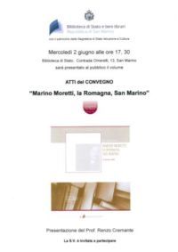 Comunicato Moretti
